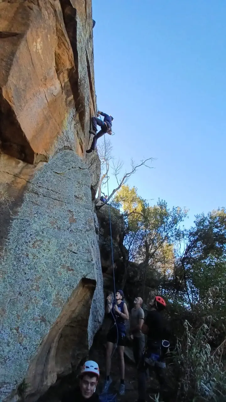 It is a long way down