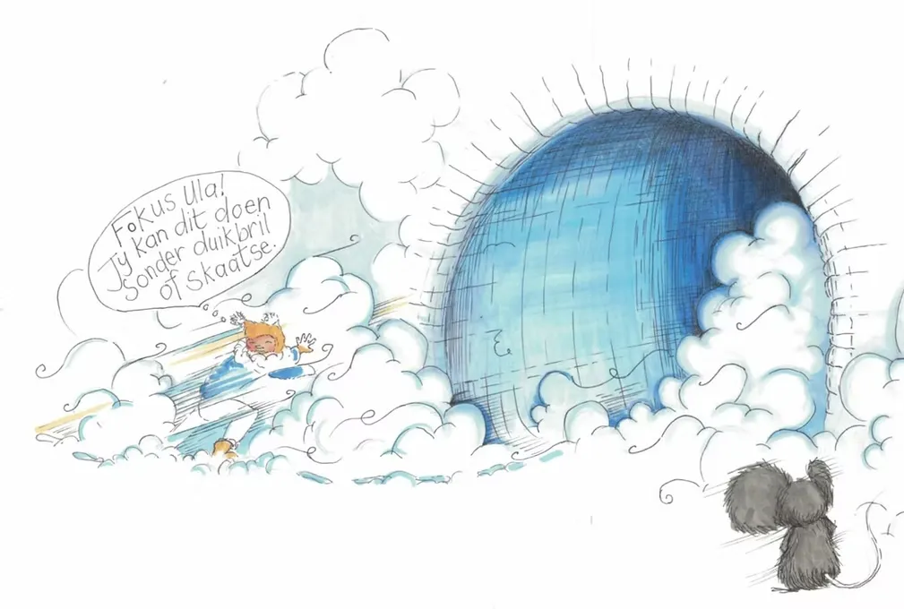 Illustration by Marisa called fokus