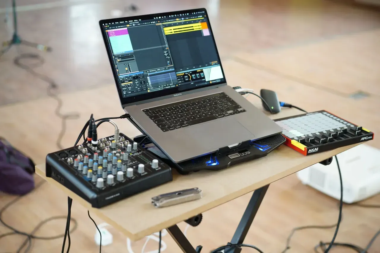 Simple studio setup